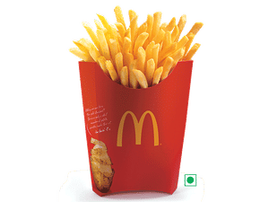 Medium fries store mcdonalds price