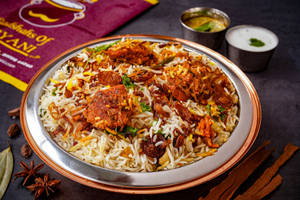 Hyderabadi Chicken Dum Biryani (boneless)
