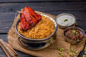 Tandoori Chicken Biryani