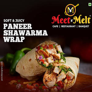 Paneer Shawarma Wrap