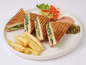 Spinach Corn Sandwich