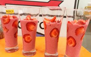 Strawberry Blossom Milkshake