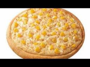 8" Corn Cheese Pizza