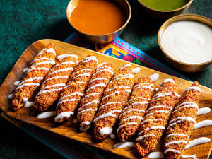 Vegan Crispy Chaap fingers (kfc)
