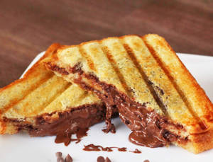 Nutella Grilled Sandwich