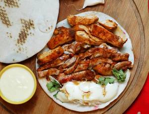 Special Chicken Shawarma Plate