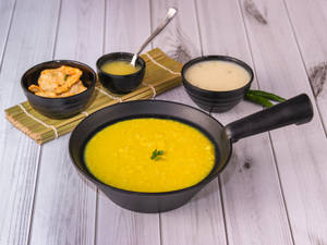 Moong Dal Khichdi & Kadhi