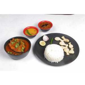 Rohu Fish Thali