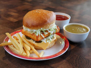 Paneer Cheese Burger   