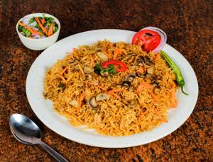 Mushroom Biriyani