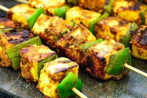 Tangy Grilled Paneer Skewers