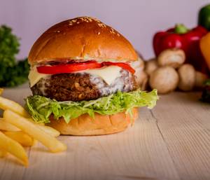 Mr. Bombastic Beef Burger