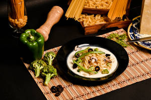 Ortaggio Supremo Veg Supreme White Cheese Sauce Pasta