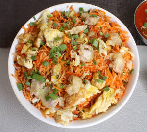 Schezwan Chicken Fried Rice
