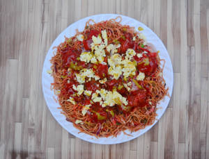 Egg Chicken Chow Mein