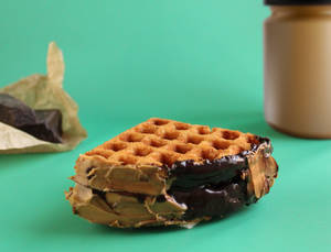Choco Peanut Butter Waffle