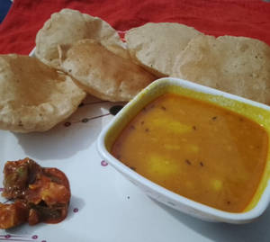 Aloo Sabji + 6Puri