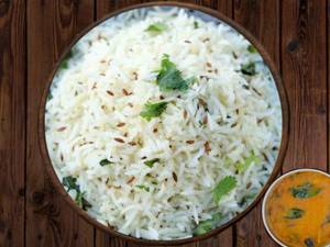 Jeera Rice, Dal