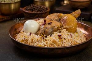 Kolkata Chicken Biryani (1 Pc Aloo, 1 Pc Egg, 1pc Chicken, Biryani)