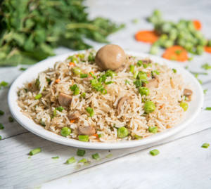 Mushroom Fried Rice