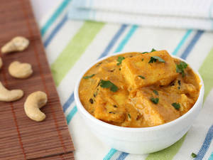 Paneer malai curry