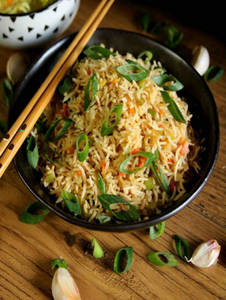Veg Chilli Garlic Fried Rice