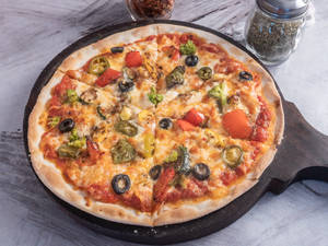 8" Spicy Veggie Exotic Pizza