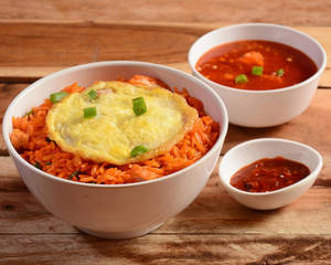 Chicken Triple Schezwan Fried Rice