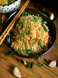 Veg Chilli Garlic Fried Rice