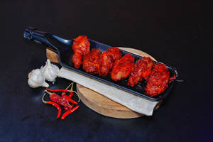 Burnt Chilli Garlic Wings [6Pcs]