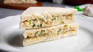 Creamy Chicken Grilled Sandwich