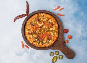 Spicy Veg Supreme Pizza