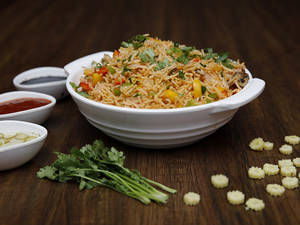 Veg Schezwan Fried Rice