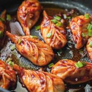 Chilli veg momos