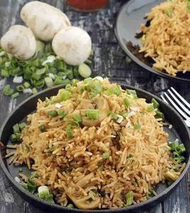 Mushroom Fried Rice