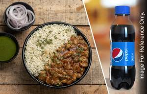 Rajma Rice Combo + Pepsi (250 ml)