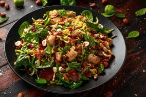 Chicken Sprout Salad[High Protein,Vit C & E,High Fiber]