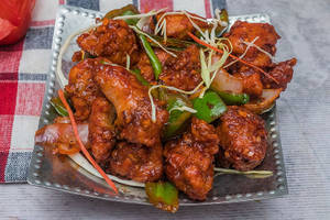 Chilli Chicken With Bone