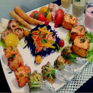 Tandoori Veg Platter
