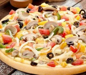 Bachelor's Black Olive Pizza