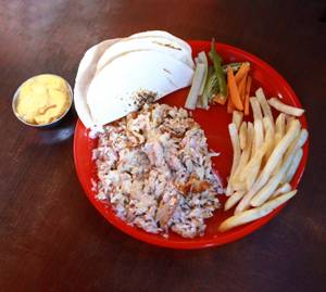 Mexican Shawarma Plat