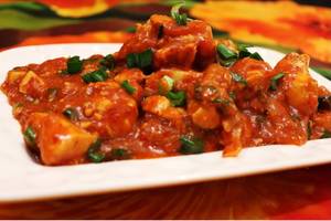 Chicken in Hot Garlic Sauce