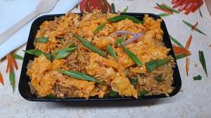 Butter Chilly Garlic Fried Rice  Nonveg