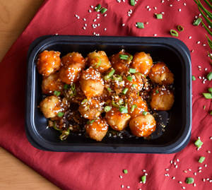 Potato Crispy Chilli Honey Bites