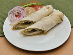 Chicken Seekh Kebab Roll ( 4 Rolls)