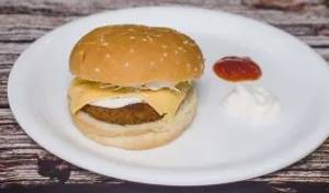 Schezwan Burger