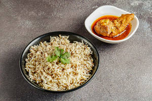 Jeera Rice Chicken Kosha