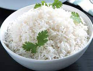 Plain rice