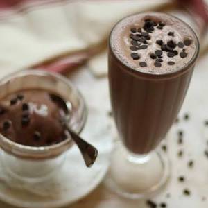 Belgian Chocolate Ice Cream Shake