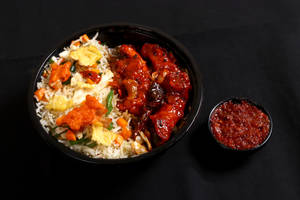 Chicken 65 Rice Bowl